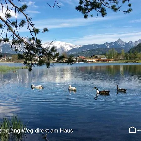 Bio Am Wildsee In Seefeld Mit E-ladestation アパート ゼーフェルト・イン・チロル
